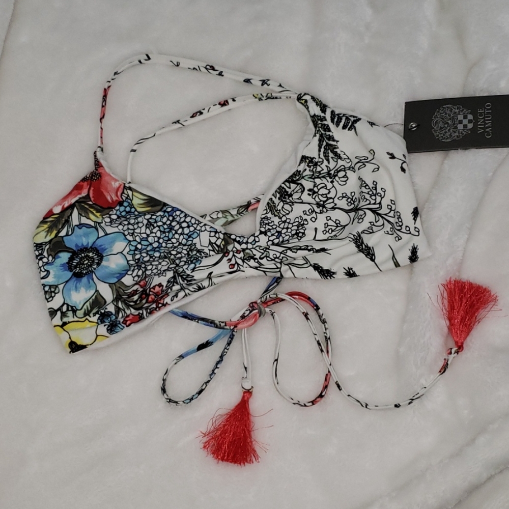 Vince Camuto bikini swim top size Large